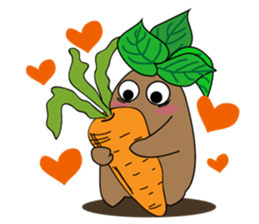 Extrem Obese Ginseng sticker #14543671