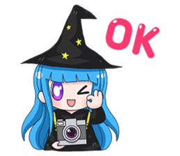 Tuckky Little Witch sticker #14543974