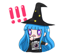 Tuckky Little Witch sticker #14543977