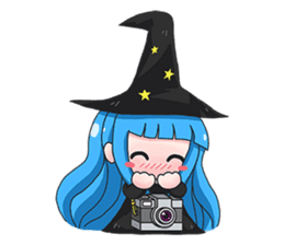 Tuckky Little Witch sticker #14543978