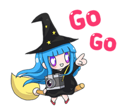 Tuckky Little Witch sticker #14543979