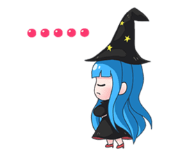 Tuckky Little Witch sticker #14543982