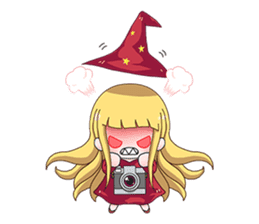 Tuckky Little Witch sticker #14543983