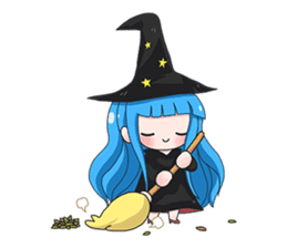 Tuckky Little Witch sticker #14543985