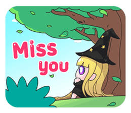 Tuckky Little Witch sticker #14543997