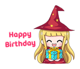 Tuckky Little Witch sticker #14544011