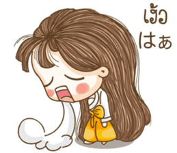 HanaJung cute girl sticker #14544052