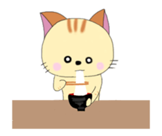 Animated Kuro's daily life New Year ver. sticker #14544666