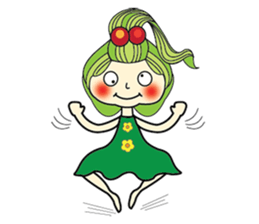 A Little Cute and Lovely Girl, Special sticker #14544711