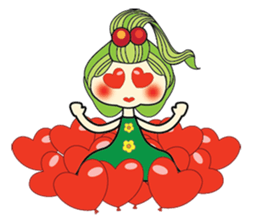 A Little Cute and Lovely Girl, Special sticker #14544721