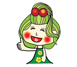 A Little Cute and Lovely Girl, Special sticker #14544725