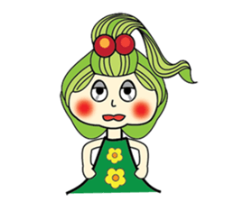 A Little Cute and Lovely Girl, Special sticker #14544727