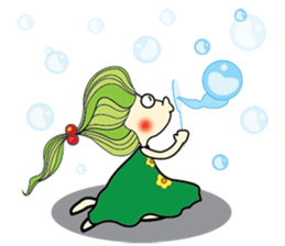 A Little Cute and Lovely Girl, Special sticker #14544745