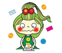A Little Cute and Lovely Girl, Special sticker #14544746