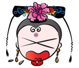 Big eyes Princess sticker #14544751