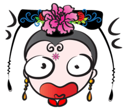 Big eyes Princess sticker #14544765