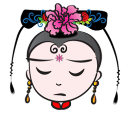 Big eyes Princess sticker #14544767