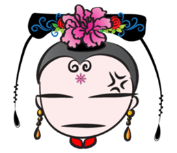 Big eyes Princess sticker #14544769