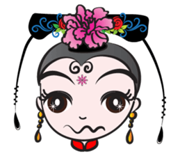 Big eyes Princess sticker #14544772