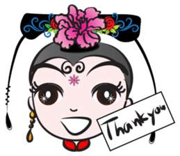 Big eyes Princess sticker #14544778