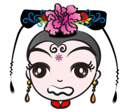 Big eyes Princess sticker #14544780