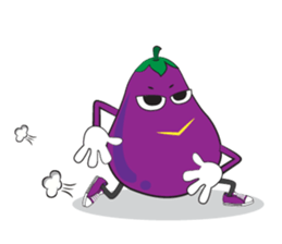 Healthy Egg Plants sticker #14544927