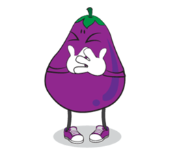 Healthy Egg Plants sticker #14544930
