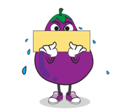 Healthy Egg Plants sticker #14544938