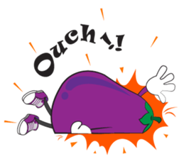 Healthy Egg Plants sticker #14544958