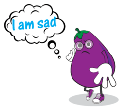 Healthy Egg Plants sticker #14544959