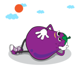 Healthy Egg Plants sticker #14544960