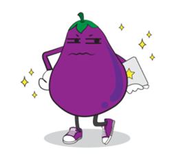 Healthy Egg Plants sticker #14544962