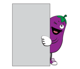 Healthy Egg Plants sticker #14544964