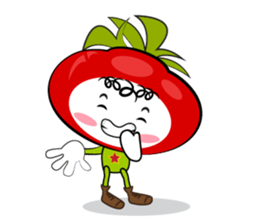 Little Baby Tomato sticker #14545019