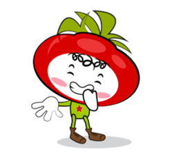 Little Baby Tomato sticker #14545019