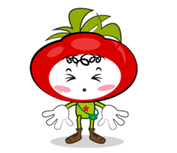 Little Baby Tomato sticker #14545026