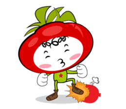 Little Baby Tomato sticker #14545027