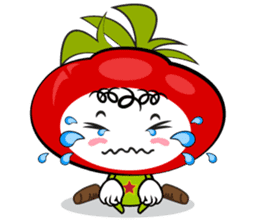 Little Baby Tomato sticker #14545030