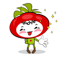 Little Baby Tomato sticker #14545031