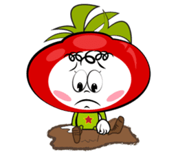 Little Baby Tomato sticker #14545035