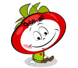 Little Baby Tomato sticker #14545040