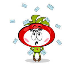Little Baby Tomato sticker #14545041