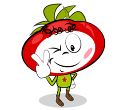 Little Baby Tomato sticker #14545044