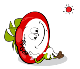 Little Baby Tomato sticker #14545047