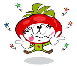 Little Baby Tomato sticker #14545049