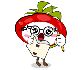 Little Baby Tomato sticker #14545053