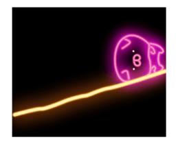 fluorescence Sticker13 sticker #14545233