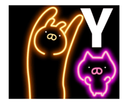 fluorescence Sticker13 sticker #14545234