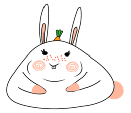 Super Silly Fat Rabbit sticker #14545238