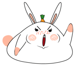 Super Silly Fat Rabbit sticker #14545239